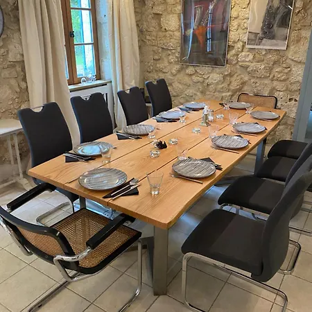 Villa Charming La Maison Des Artistes Near Bergerac With The Swimming Pool Conne-de-Labarde