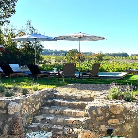 Charming La Maison Des Artistes Near Bergerac With The Swimming Pool *