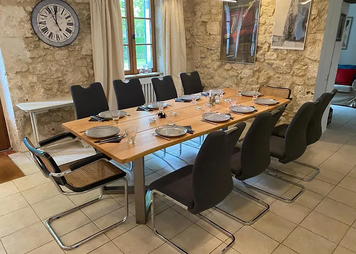 别墅 Charming La Maison Des Artistes Near Bergerac With The Swimming Pool *